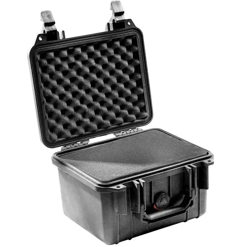 Peli™ 1300 Schutzkoffer Schwarz mit Schaumstoff