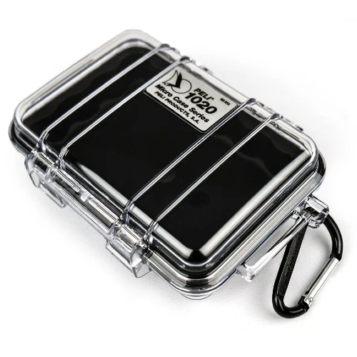 Peli™ 1020 Micro Protective case Black/Transparent