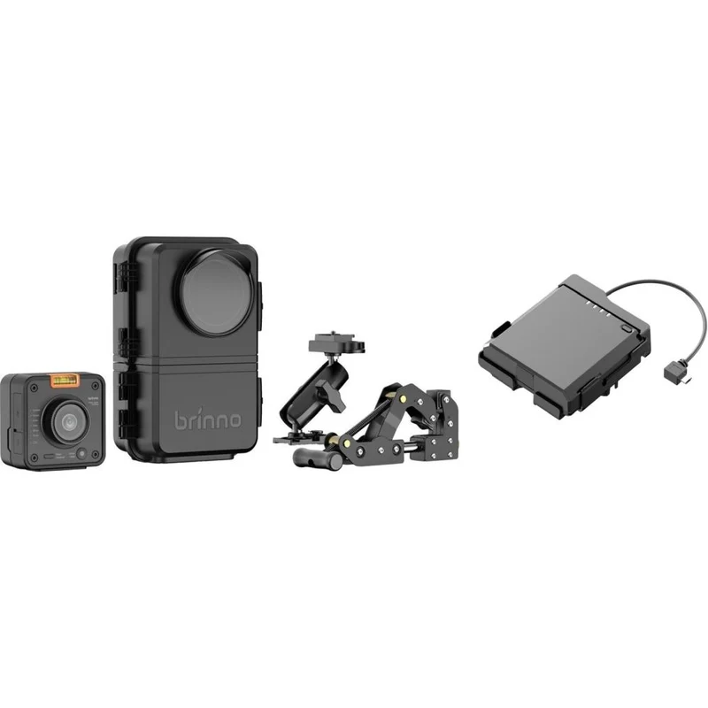 Brinno BCC5000 Construction Time Lapse Camera Power bundle