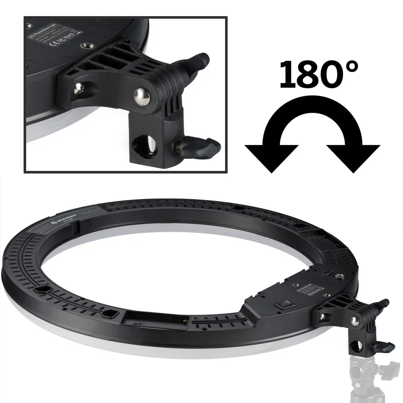 Bresser STR-48 SMD LED Ringlampe Bi-Color 48W
