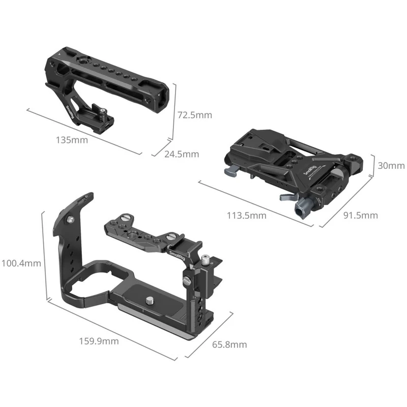 SmallRig 5590 Advanced Cage Kit with Battery Plate for Sony FX2