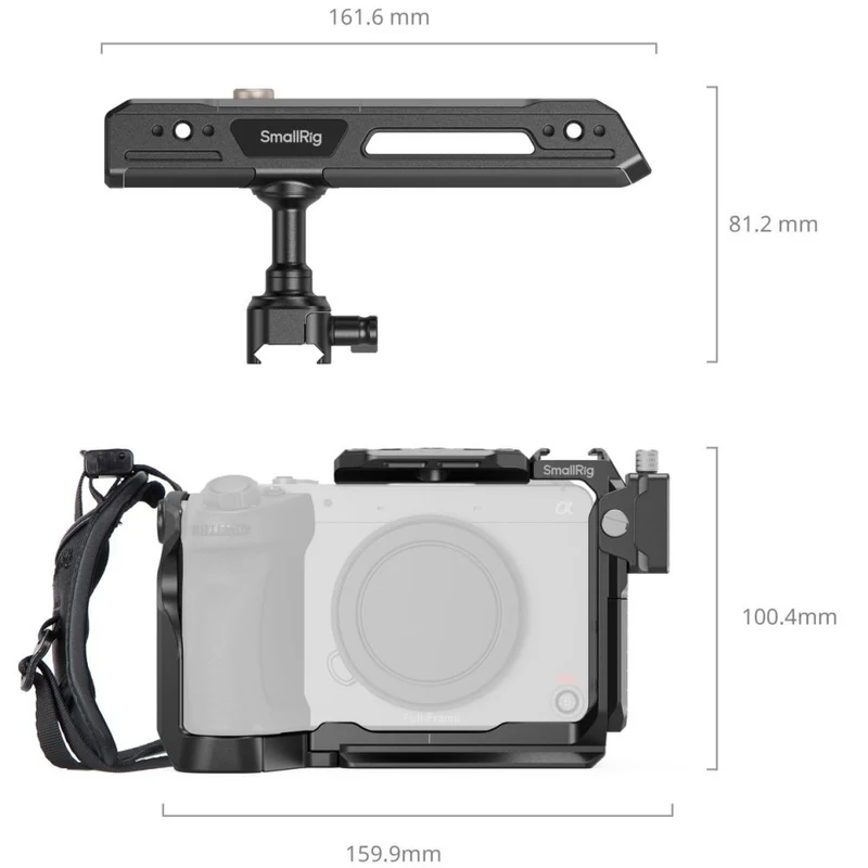 SmallRig 5589 Käfig-Kit für Sony FX2