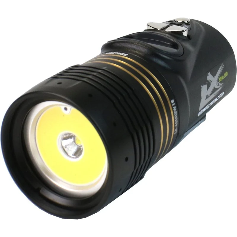 Sea&Sea LX-4000SW flood & spot photo video light kit, black