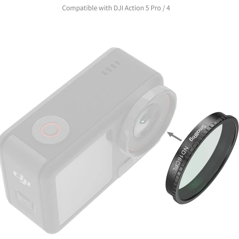 SmallRig 5412 Filter Kit for DJI Osmo Action 5 Pro / 4