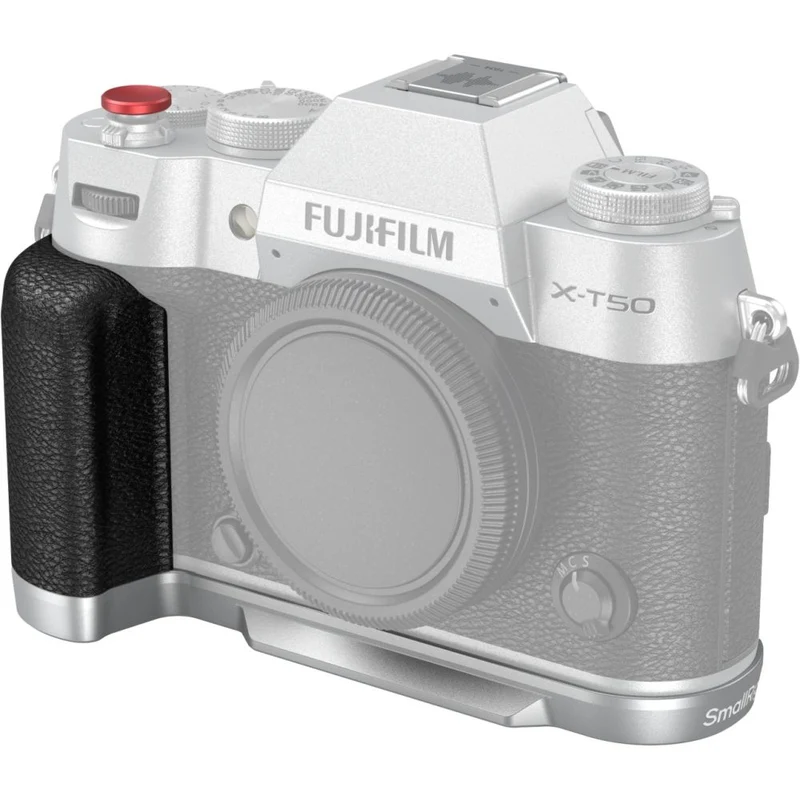 SmallRig 4713C L-Shape Mount Plate with Silicone Handle for FUJIFILM X-T50, silver