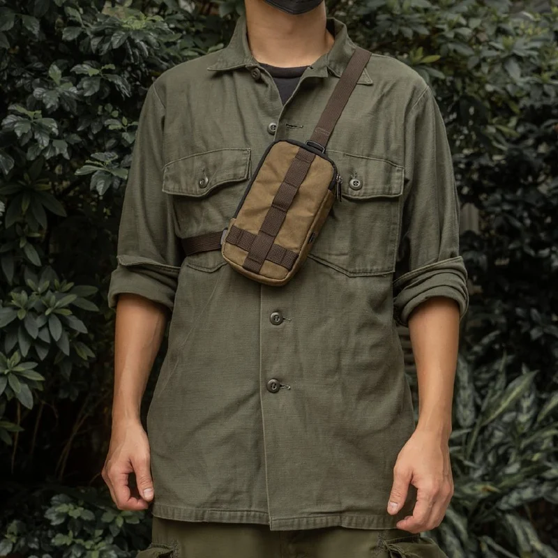Wotancraft Add-on Modul 01 Doppelter Reißverschluss Zubehör khaki