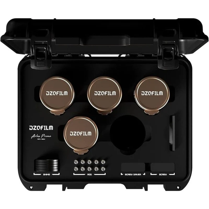 DZOFilm Arles Lustre 14/21/40/135/180mm FF/VV Prime Cine Lens (PL mount, meter)