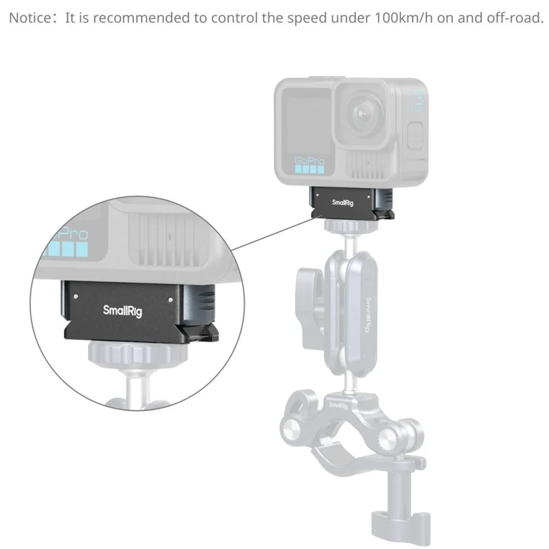 SmallRig 5437 Quick Release Adapter Mount for GoPro Hero Black