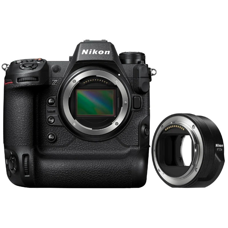Nikon Z9 Mirrorless Camera + FTZ II Mount adapter