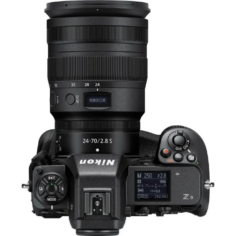 Nikon Z9 Mirrorless Camera + FTZ II Mount adapter