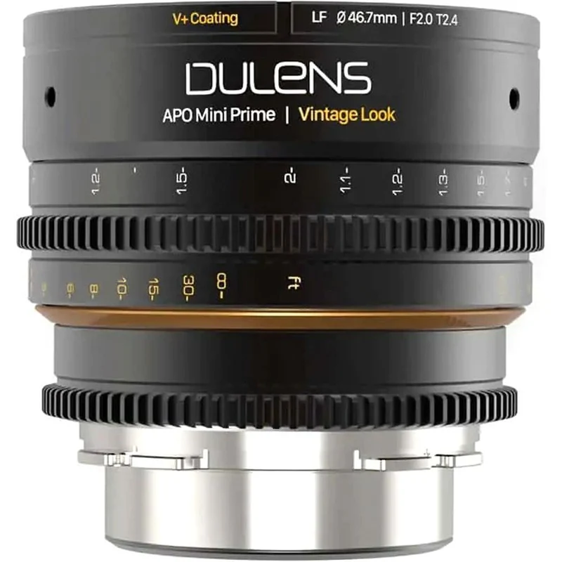 Dulens Mini Prime 58mm T2,4 PL-Mount schwarz
