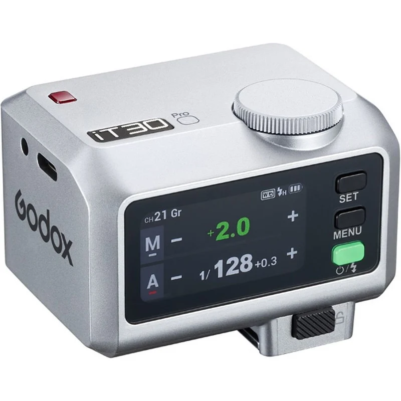 Godox iT30Pro Silver iFlash TTL-Kamerablitz OM System/Panasonic