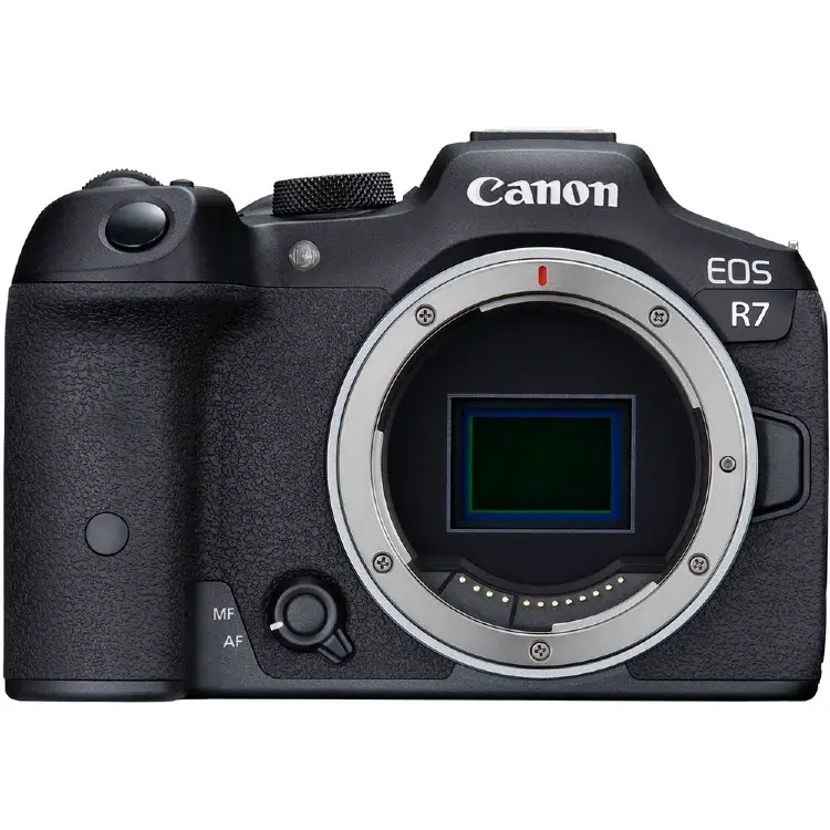 Canon EOS R7 + Sigma 18-50mm f/2.8 DC DN Canon RF Mount + Canon DM-E1 Stereo Microphone