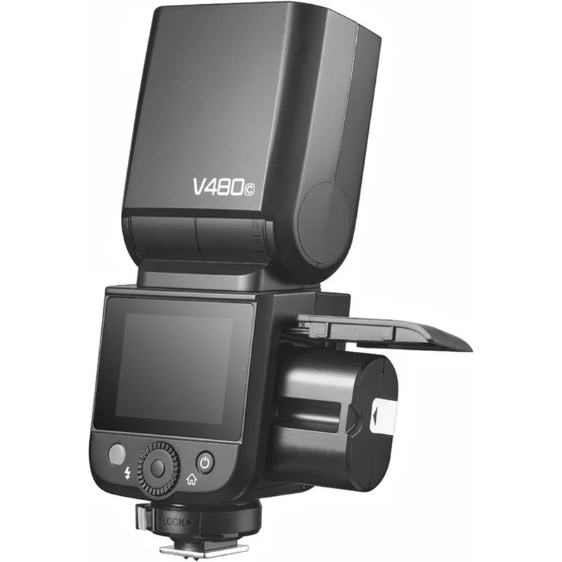 Godox V480O TTL Li ion Head Camera Flash OM System/Panasonic