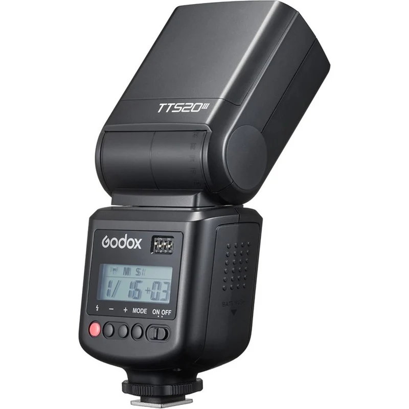 Godox TT520III Kamerablitz mit LCD-Bildschirm