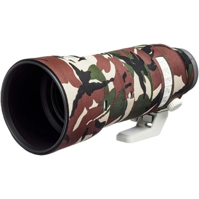 easyCover Objektivabdeckung Eiche für Sony FE 70-200mm f/2.8 GM OSS II Grün-Camouflage