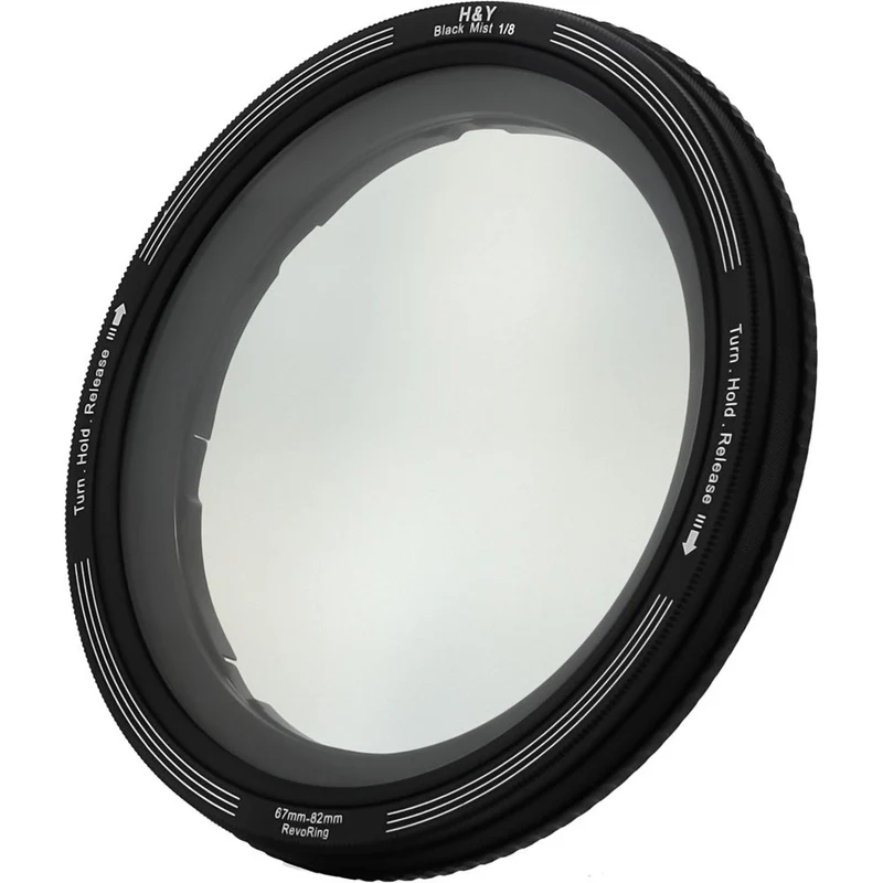 H&Y RevoRing Black promist 1/8 Filter (67-82mm)