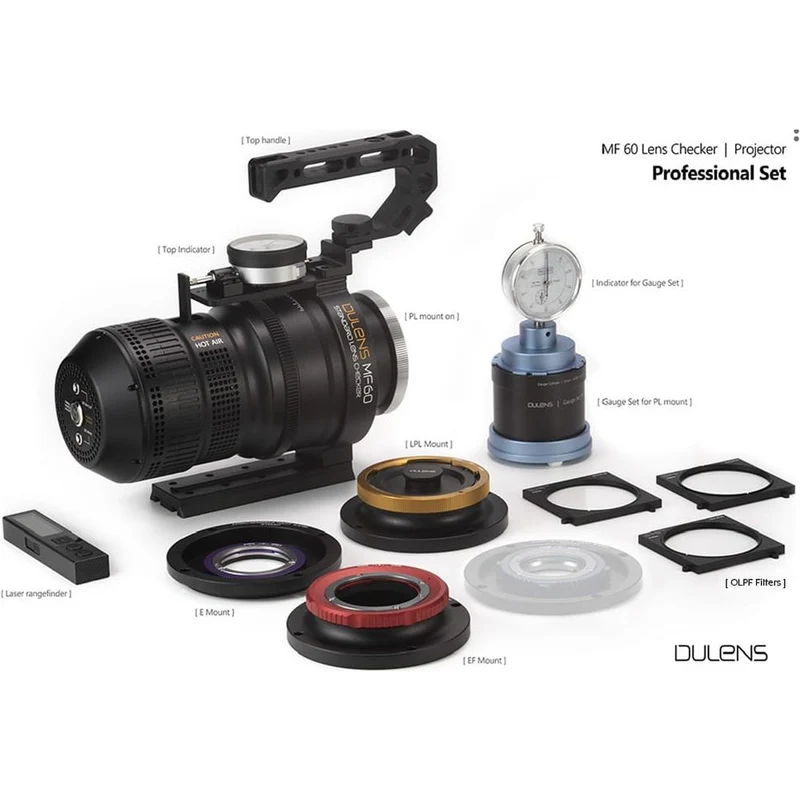 Dulens MF60 Lens Checker | Projector Pro Set