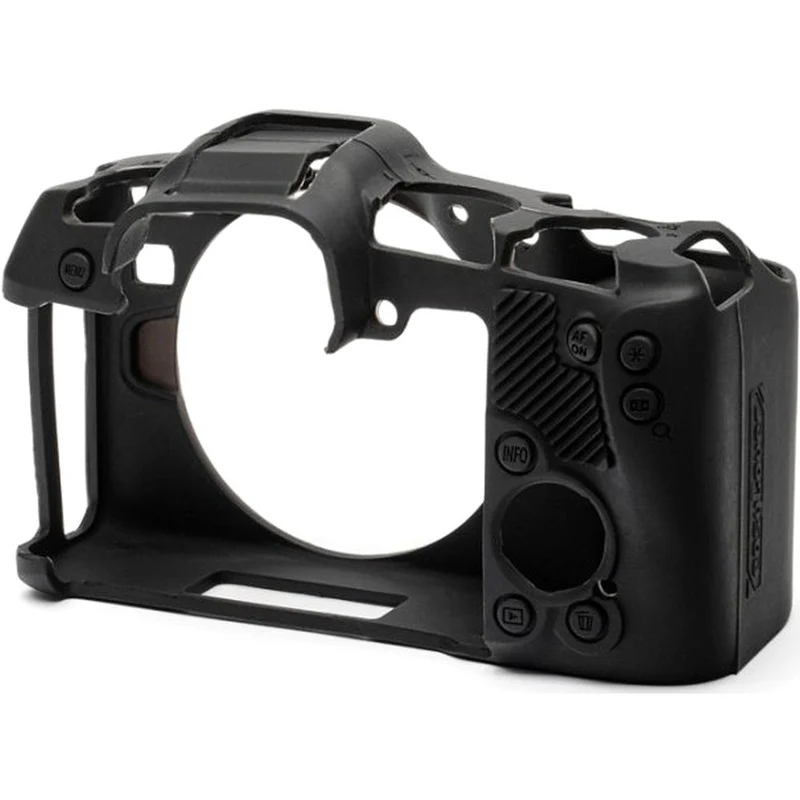 easyCover Gehäuse Cover für Canon R8 Schwarz