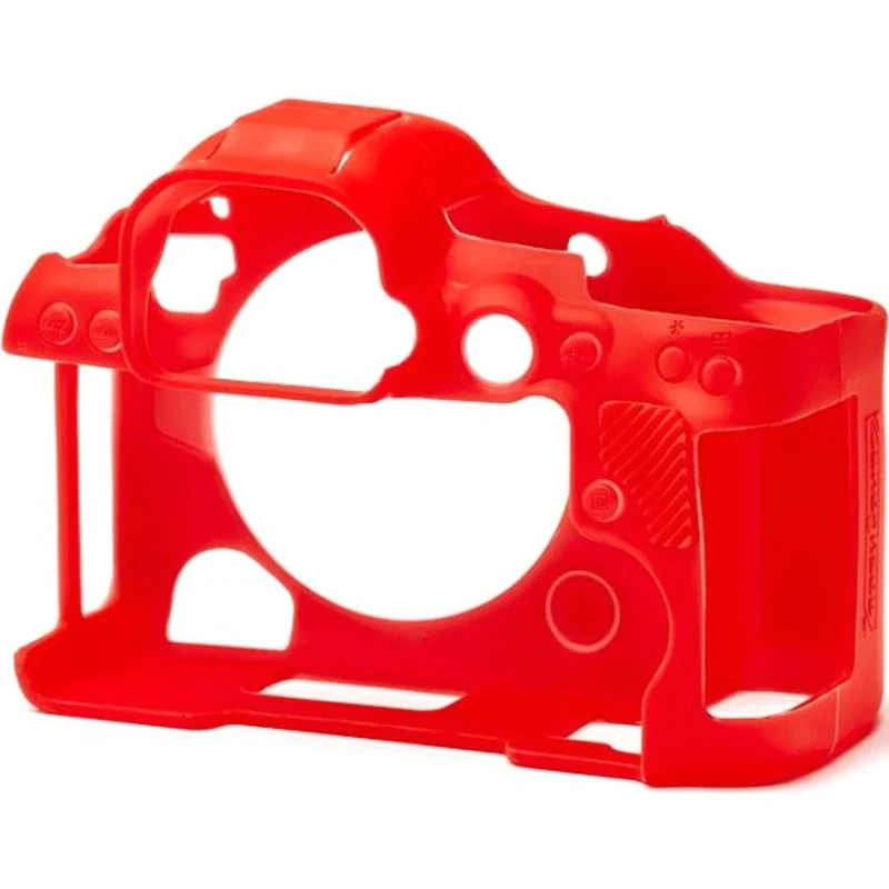 easyCover Gehäuse Cover für Canon R5 mark II Rot