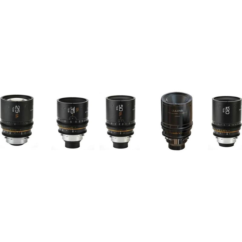 Dulens Triassic Prime Complete Set 5-Lens PL-mount black