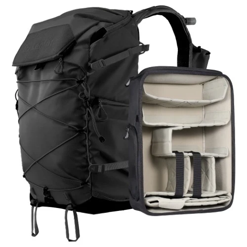 Leofoto Backup Series Backpack 35L Black inkl. Large Divider
