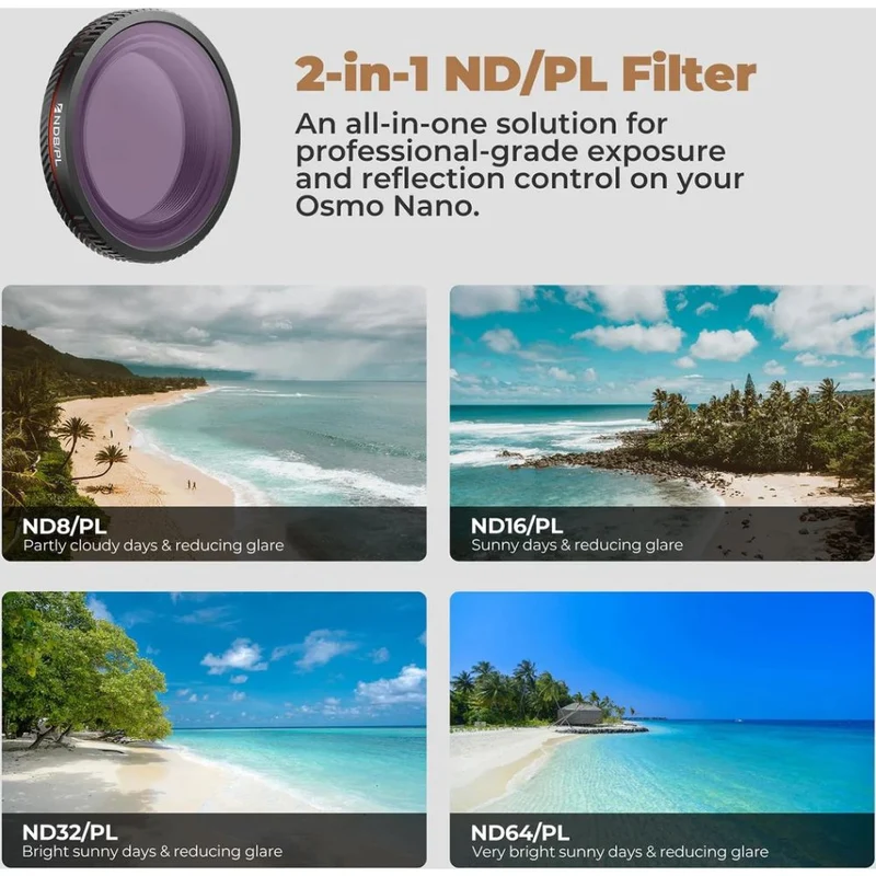 Freewell DJI Osmo Nano Filters Mega Kit - 12 Pack