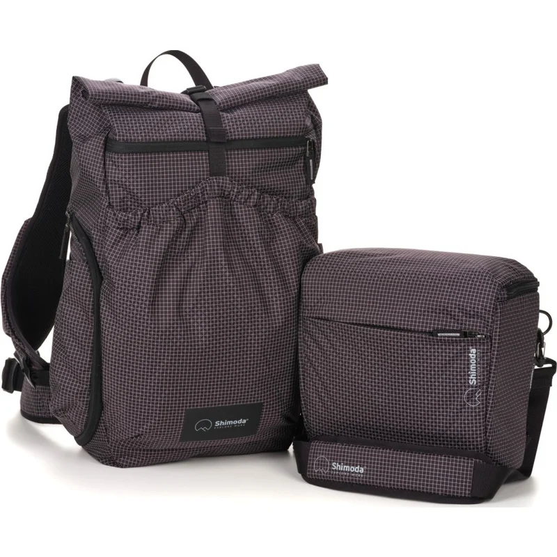 Shimoda Backpack Side lite 22 Women's Starter Kit - black/white - 520-373