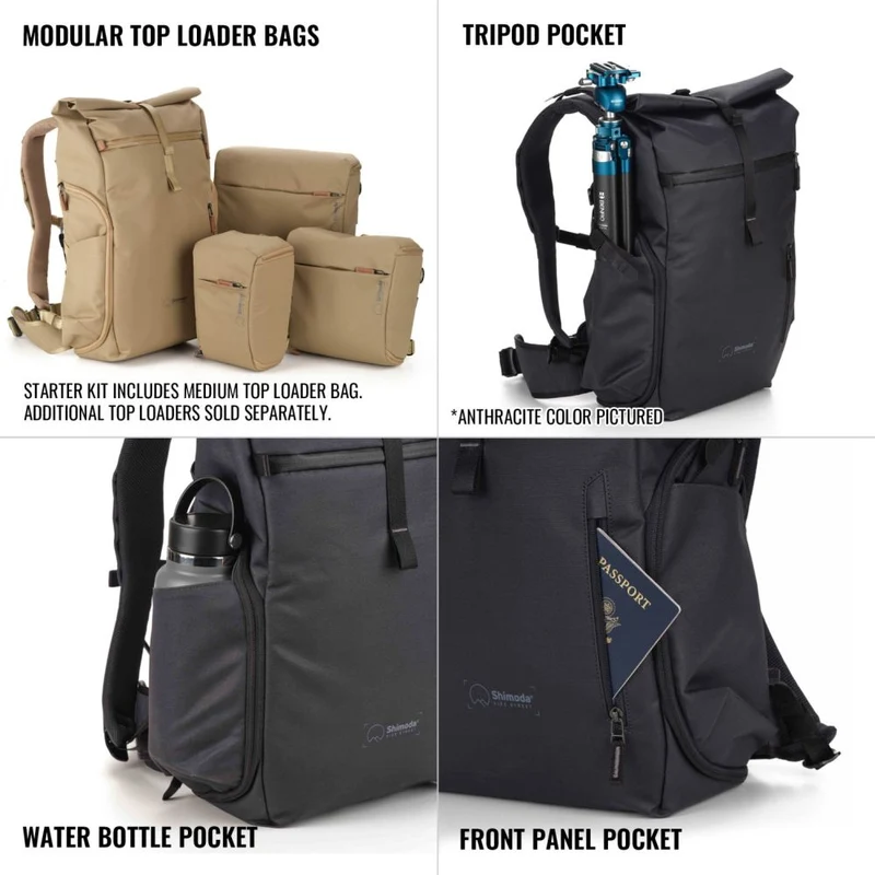 Shimoda Backpack Side Street 28 Starter Kit - Boa - 520-383