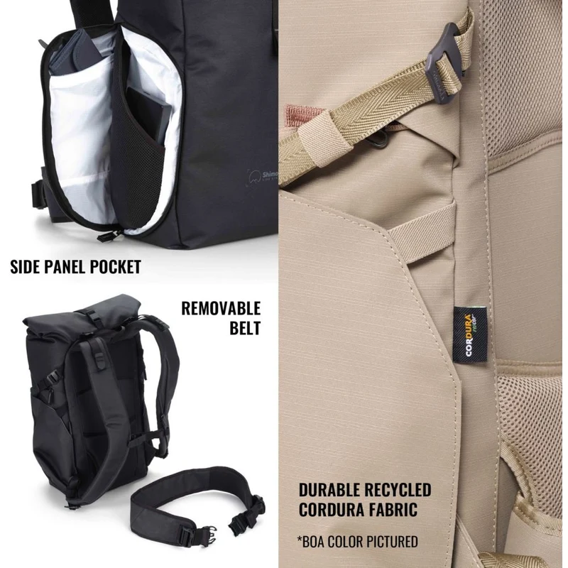 Shimoda Rucksack Side Street 28 Starterset - anthrazit - 520-382
