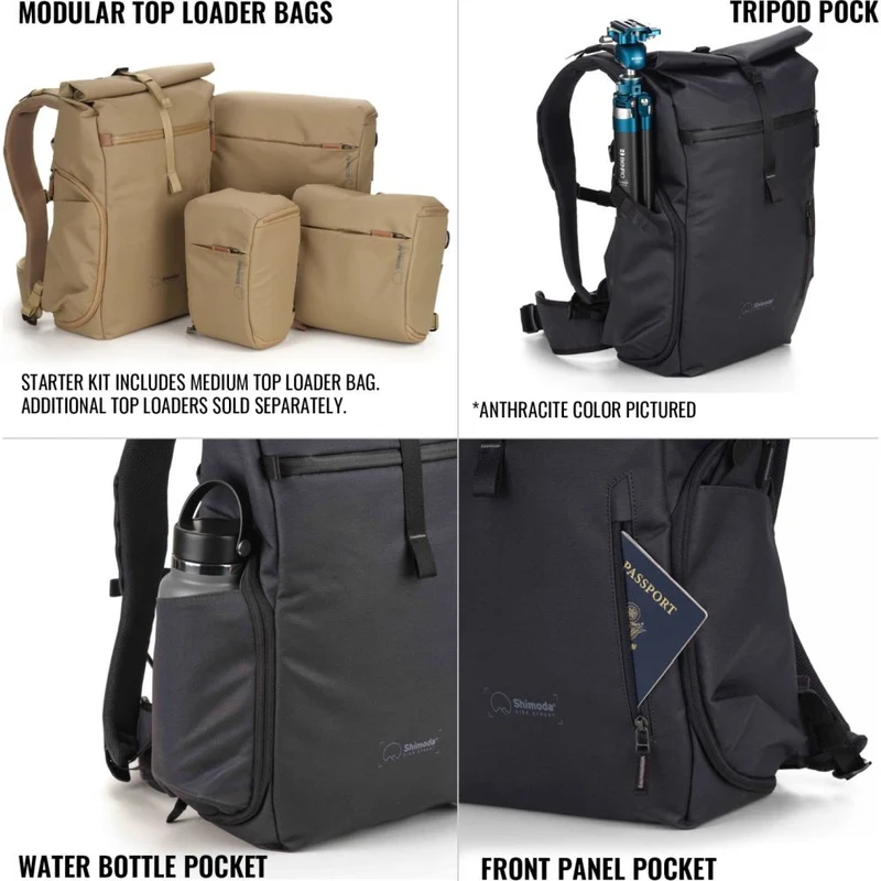 Shimoda Backpack Side Street 22 Starter Kit - Boa - 520-381