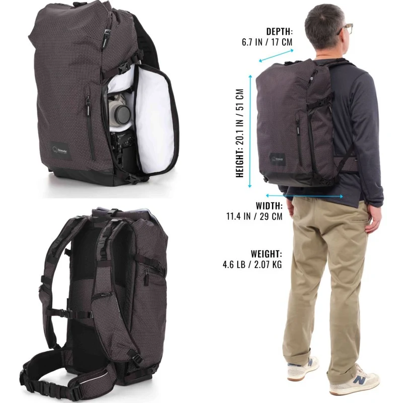 Shimoda Backpack Sidecountry 32 Starter Kit - black/white - 520-355