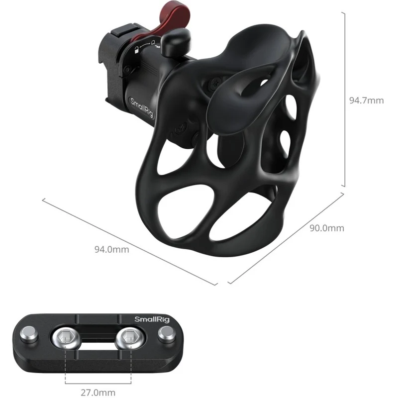 SmallRig 5243 "ImageGrip" Series Liquid Handle with NATO Clamp (Right Side)