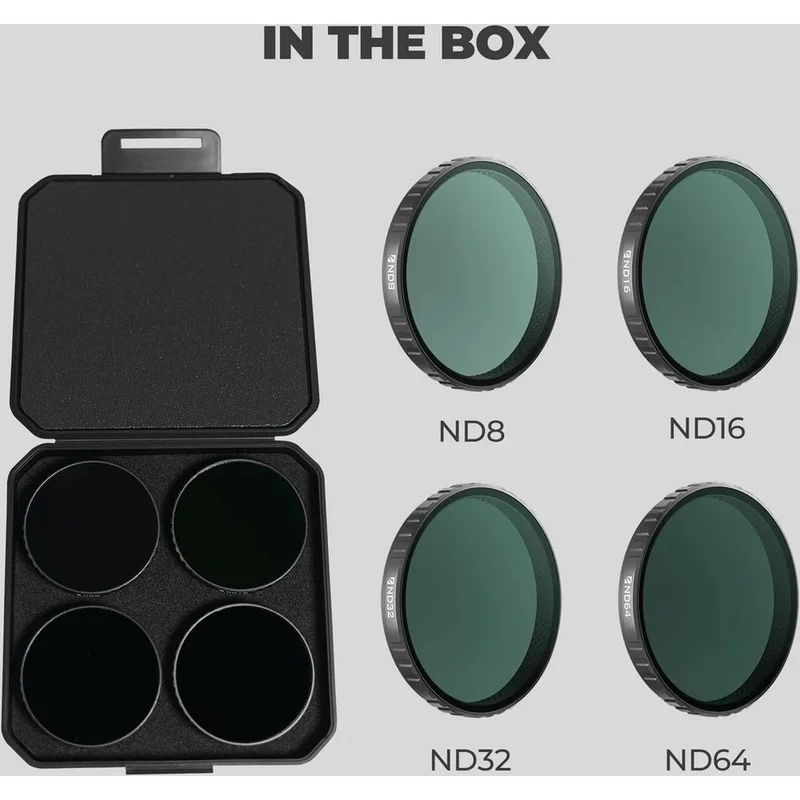 Freewell DJI Osmo Action 6 Filters - Standard Day - 4 pack