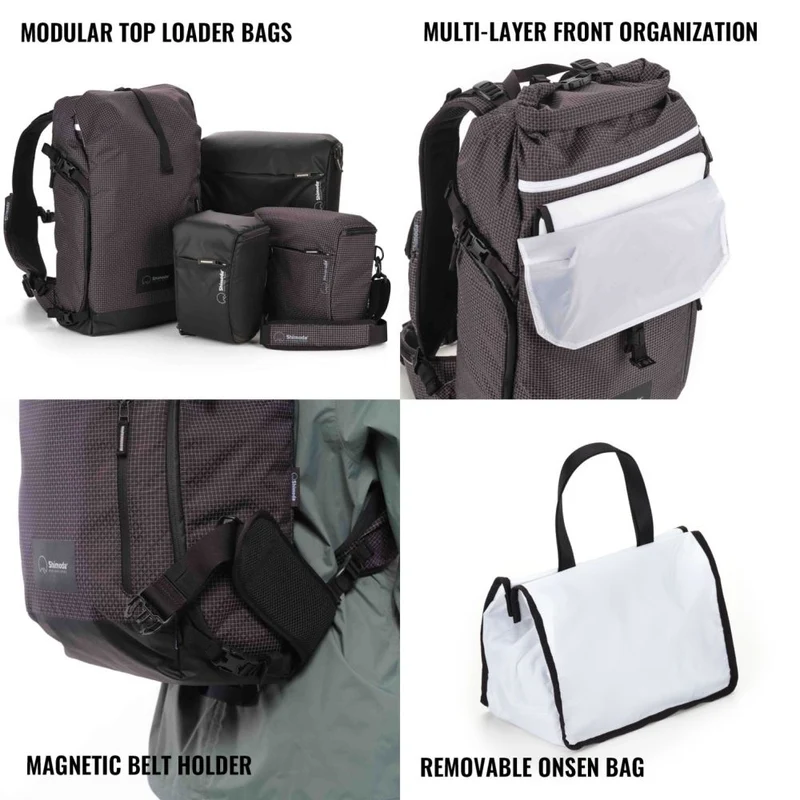 Shimoda Backpack Sidecountry 28 Starter Kit - black/white - 520-351