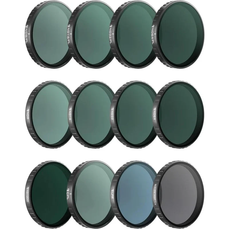Freewell DJI Osmo Action 6 Filter - Mega Kit - 12er-Pack