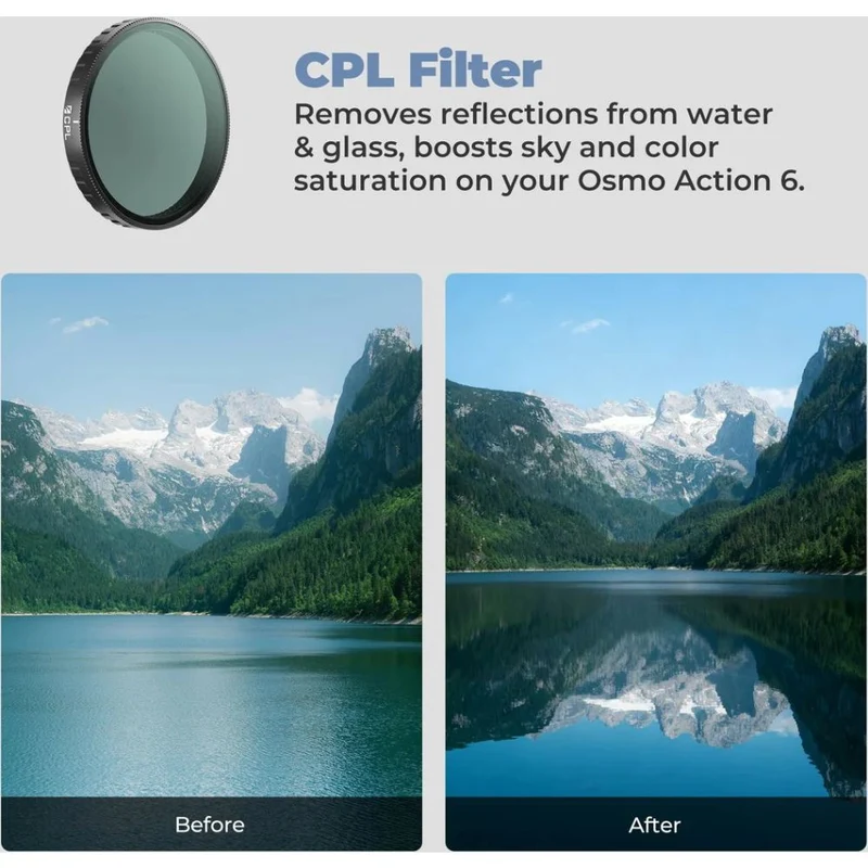 Freewell DJI Osmo Action 6 CPL Filter