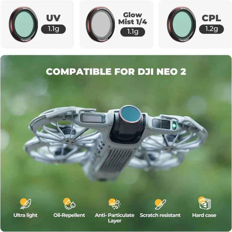 Freewell DJI Neo 2 Magnetic Filters Everyday - 3 Pack