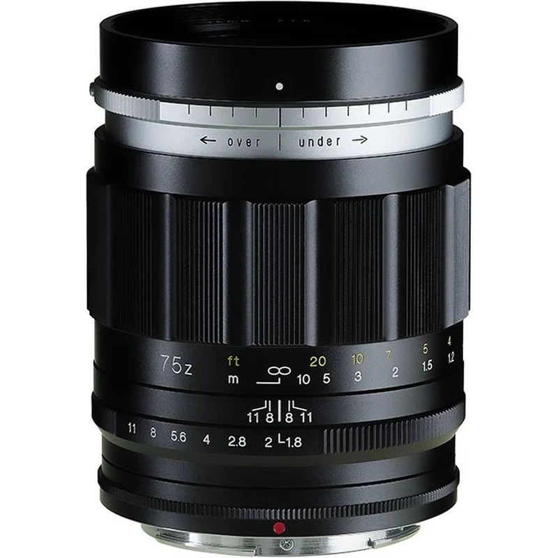 Voigtländer Portrait Heliar 75mm f/1.8 Nikon Z black
