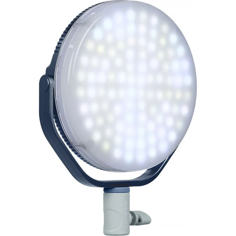 Nanlite Miro 30c LED Full-color Round Panel Light (midnight blue)