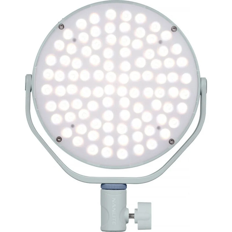 Nanlite Miro 30c LED Full-color Round Panel Light (mint blue)