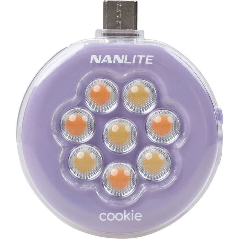 Nanlite Cookie LED Mini-Lichterkette (Lavendel)