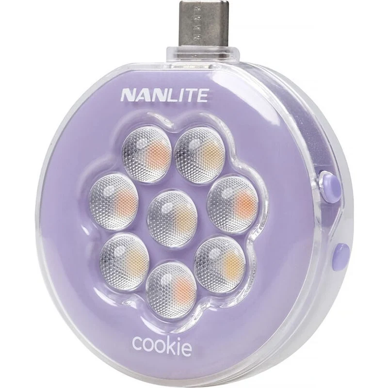 Nanlite Cookie LED Mini-Lichterkette (Lavendel)