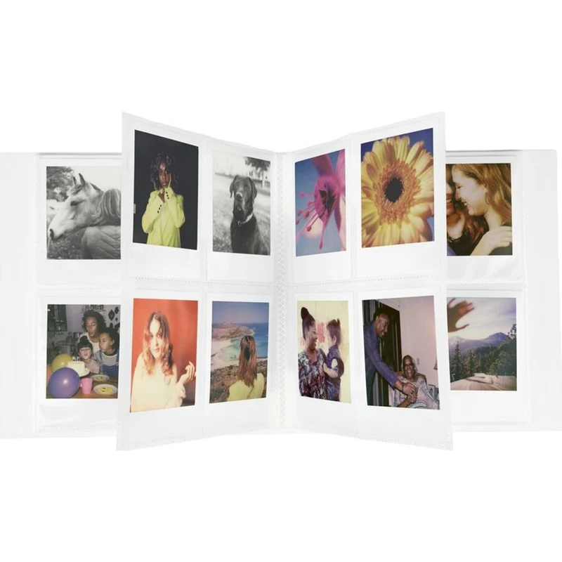 Polaroid Fotoalbum Weiß Groß für 160 Fotos