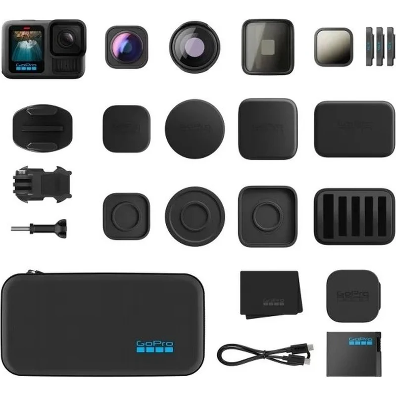 GoPro HERO13 Schwarz + Objektiv-Kollektion