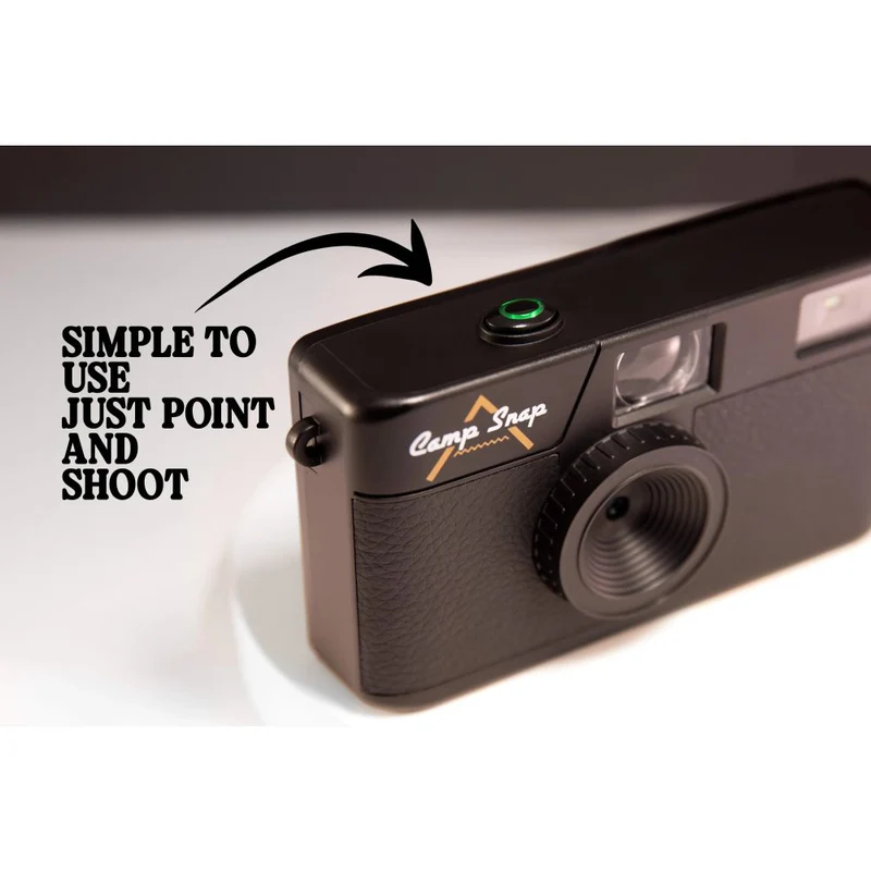 Campsnap Digitalkamera, Stealth schwarz