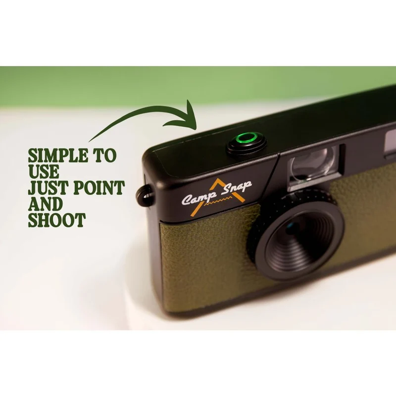 Campsnap digital camera, forest green