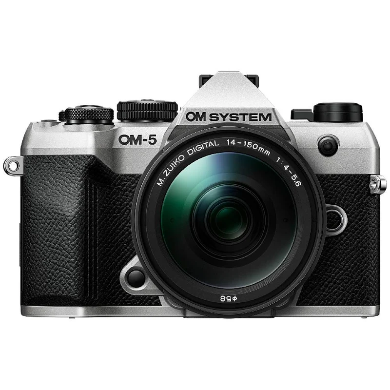 OM SYSTEM OM-5 II silver + 14-150mm f/4.0-5.6 ED II