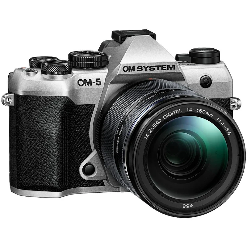 OM SYSTEM OM-5 II silver + 14-150mm f/4.0-5.6 ED II