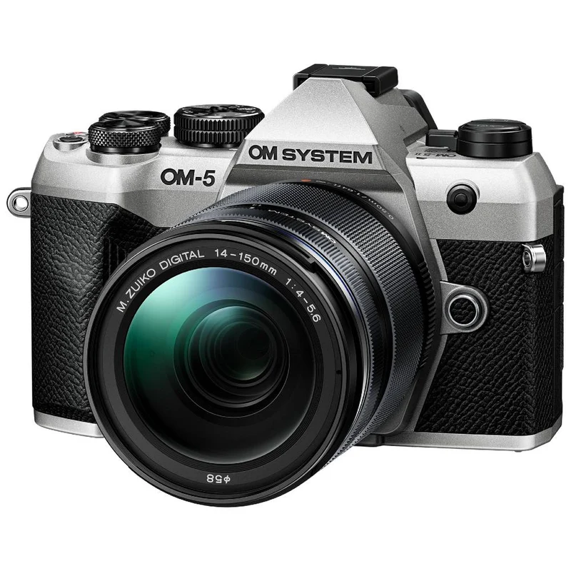 OM SYSTEM OM-5 II silver + 14-150mm f/4.0-5.6 ED II